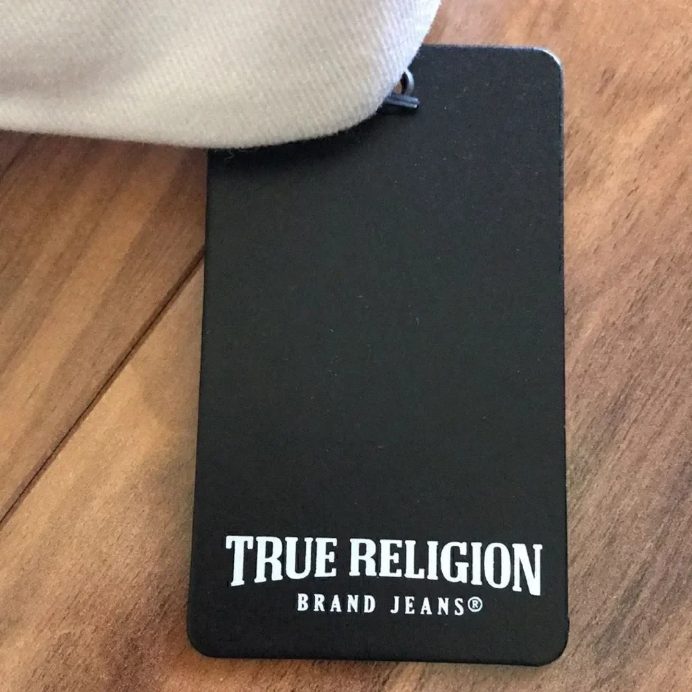 NEW True Religion White Rainbow Buddha Hat